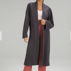 Lululemon Lightweight High-Low Wrap Black Granite